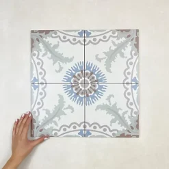 Carrelage Imitation Carreaux de Ciment LA MADELEINE 20x20 Antonet - Les Carreaux de Jean-Les Carreaux De Jean  Hot