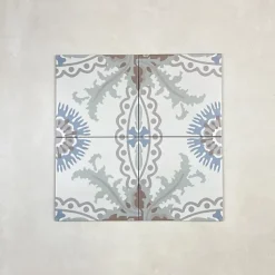 Carrelage Imitation Carreaux de Ciment LA MADELEINE 20x20 Antonet - Les Carreaux de Jean-Les Carreaux De Jean  Hot