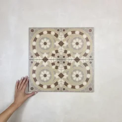 Les Carreaux De Jean Carrelage Imitation Carreaux de Ciment LA MADELEINE 20x20 Malo - Les Carreaux de Jean