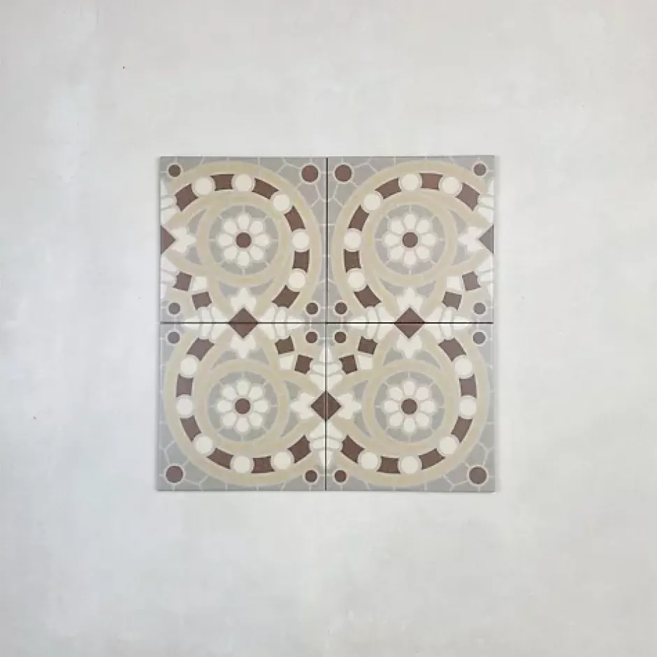 Les Carreaux De Jean Carrelage Imitation Carreaux de Ciment LA MADELEINE 20x20 Malo - Les Carreaux de Jean