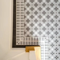 Carrelage Imitation Carreaux de Ciment LA MADELEINE 20x20 Emile - Les Carreaux de Jean-Les Carreaux De Jean  Hot