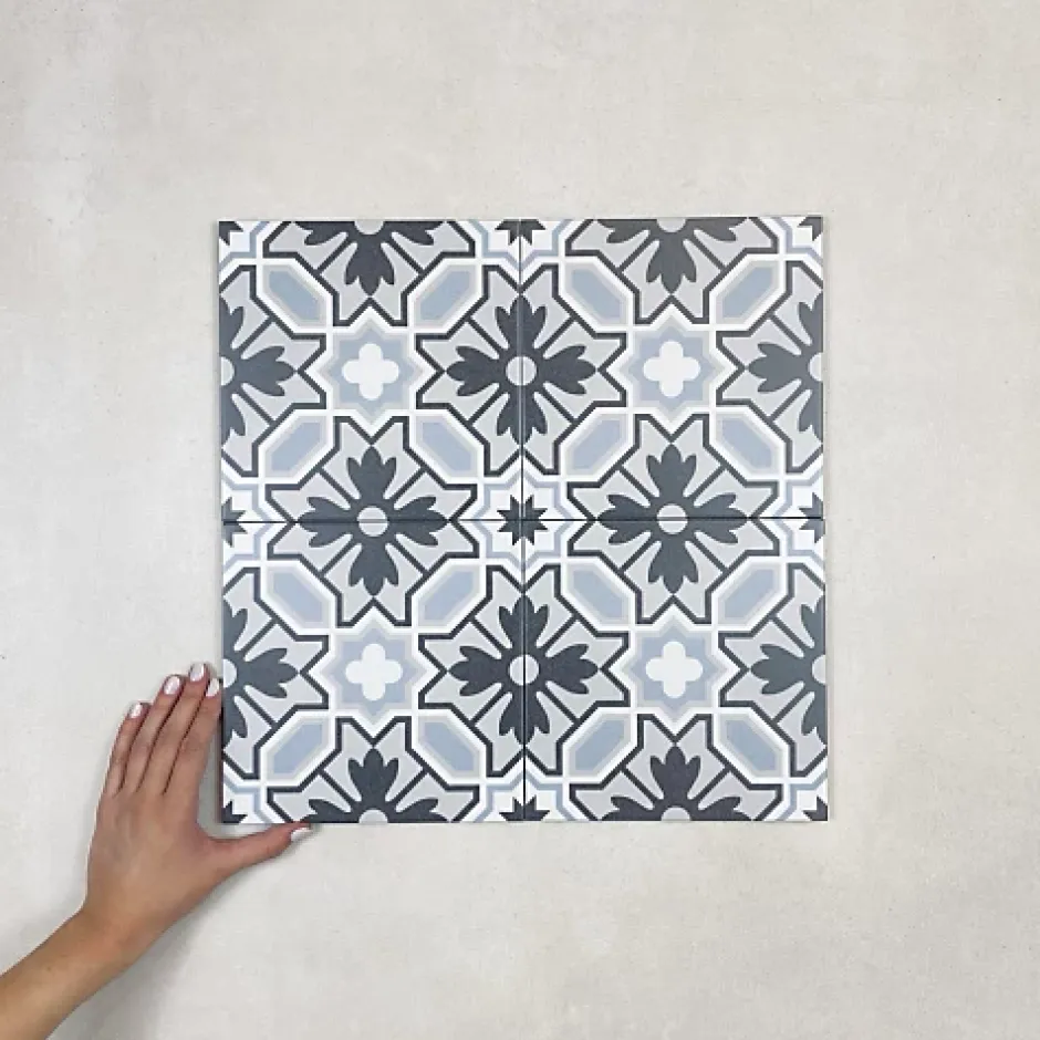 Carrelage Imitation Carreaux de Ciment LA MADELEINE 20x20 Emile - Les Carreaux de Jean-Les Carreaux De Jean Hot