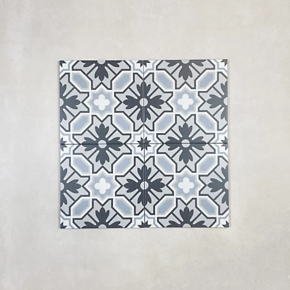 Carrelage Imitation Carreaux de Ciment LA MADELEINE 20x20 Emile - Les Carreaux de Jean-Les Carreaux De Jean Hot