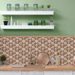 Concept Mosaïque Carrelage imitation carreaux ciment 21x25 cm YASMINE