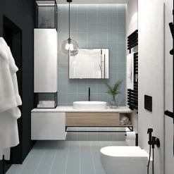 Les Carreaux De Jean Carrelage Imitation Carreaux de Ciment LA MADELEINE 20x20 Azure - Les Carreaux de Jean