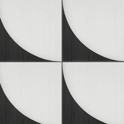 Carrelage Imitation Carreaux De Ciment 20x20 SCENARIO Tappeto 2B Nero - Les Carreaux de Jean-Les Carreaux De Jean  Outlet