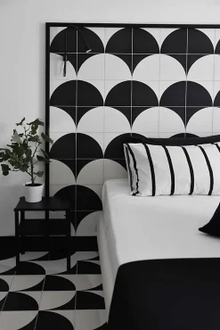 Carrelage Imitation Carreaux De Ciment 20x20 SCENARIO Tappeto 2B Nero - Les Carreaux de Jean-Les Carreaux De Jean  Outlet