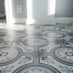 Carrelage Imitation Carreaux de Ciment LA MADELEINE 20x20 Esmee - Les Carreaux de Jean-Les Carreaux De Jean  Clearance