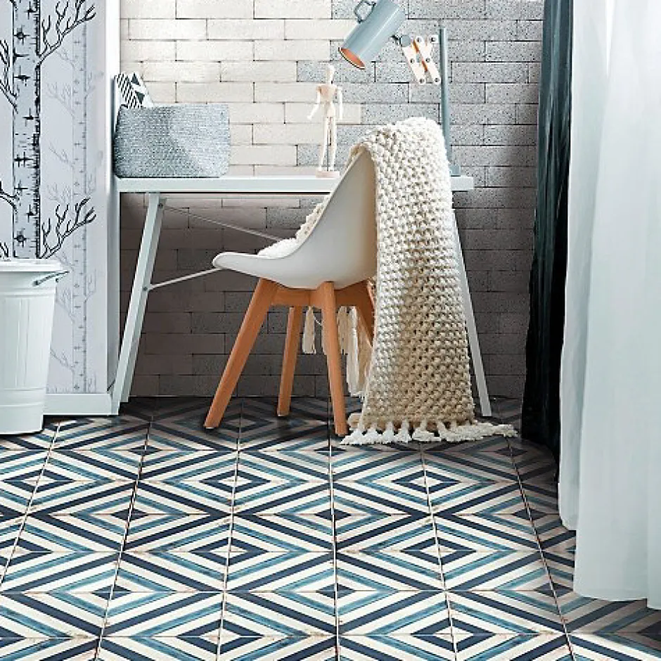 Carrelage Imitation Carreaux De Ciment LOFT FLOOR 20x20 Elyria - Les Carreaux de Jean-Les Carreaux De Jean Hot