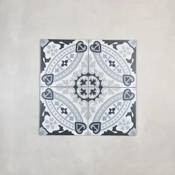 Les Carreaux De Jean Carrelage Imitation Carreaux de Ciment LA MADELEINE 20x20 Flora - Les Carreaux de Jean