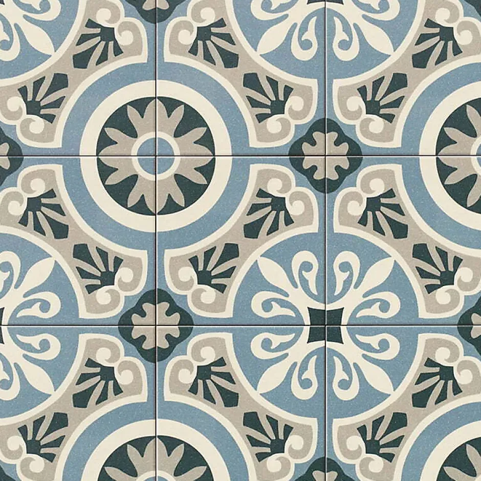 Gioia Materia Carrelage Imitation Carreaux De Ciment 20x20 THREE CAPITALS Viena - Les Carreaux de Jean