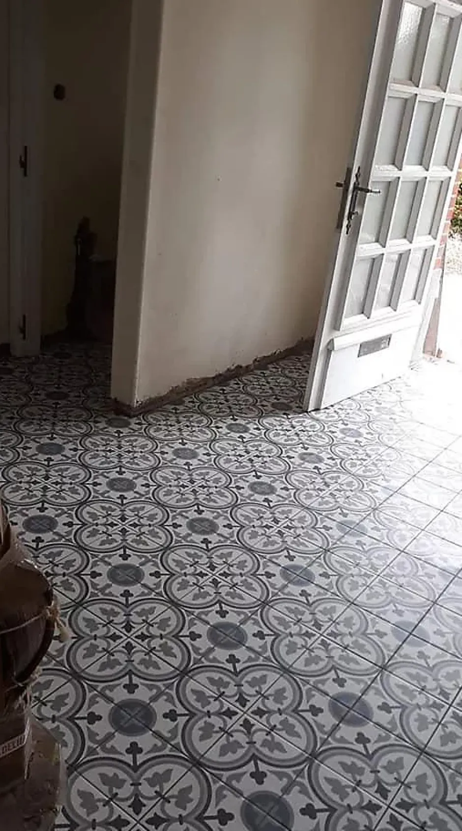 Les Carreaux De Jean Carrelage Imitation Carreaux De Ciment 20x20 LA VILETTE George Bleu - Les Carreaux de Jean