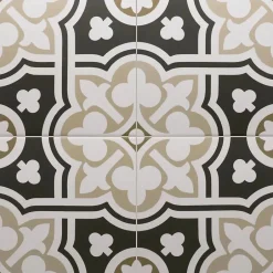 Les Carreaux De Jean  Carrelage Imitation Carreaux De Ciment 20x20 RIVOLI Plaza - Les Carreaux de Jean