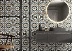 Les Carreaux De Jean  Carrelage Imitation Carreaux De Ciment 12,5x12,5 CASABLANCA Fida - Les Carreaux de Jean