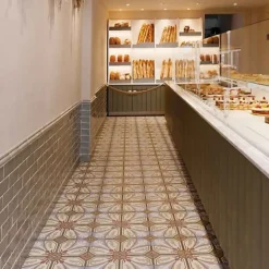 Gioia Materia Carrelage Imitation Carreaux de Ciment ART NOUVEAU DECOR 20x20 Viena Colour - Les Carreaux de Jean