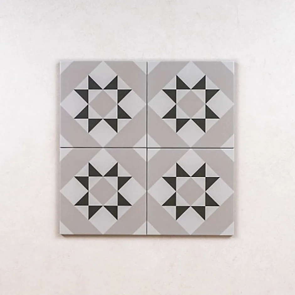 Les Carreaux De Jean Carrelage Imitation Carreaux de Ciment KOMPAS 20x20 Vita - Les Carreaux de Jean