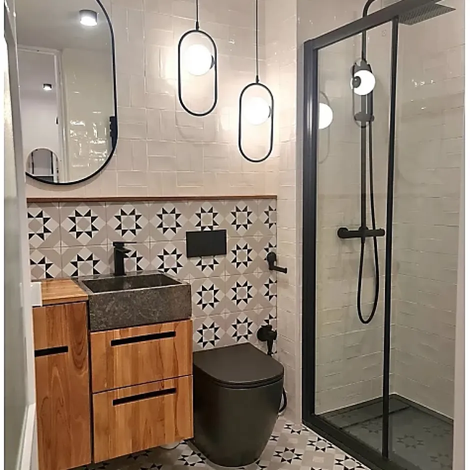 Les Carreaux De Jean Carrelage Imitation Carreaux de Ciment KOMPAS 20x20 Vita - Les Carreaux de Jean