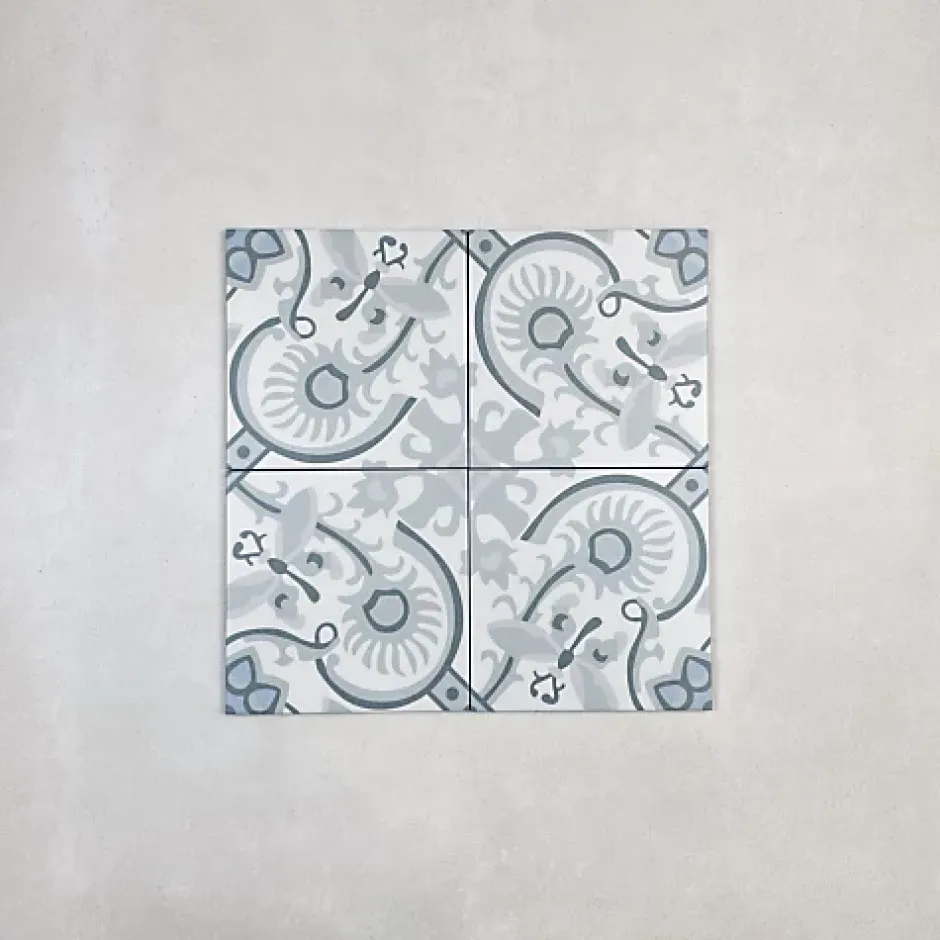 Carrelage Imitation Carreaux de Ciment LA MADELEINE 20x20 Papillon - Les Carreaux de Jean-Les Carreaux De Jean Hot