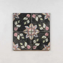 Les Carreaux De Jean  Carrelage Imitation Carreaux de Ciment Elisa FIORENTINA 15x15 - Les Carreaux de Jean