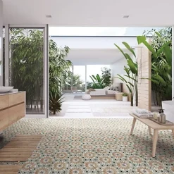 Carrelage Imitation Carreaux de Ciment BOHEMIA 21x25 Hanna - Les Carreaux de Jean-Les Carreaux De Jean  New