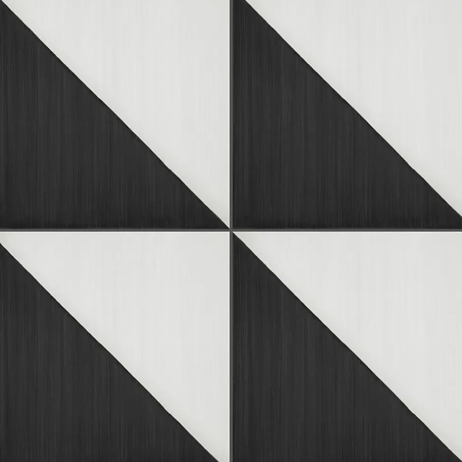 Carrelage Imitation Carreaux De Ciment 20x20 SCENARIO Tappeto 1 Nero - Les Carreaux de Jean-Les Carreaux De Jean Discount