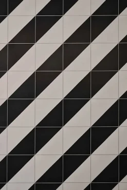 Carrelage Imitation Carreaux De Ciment 20x20 SCENARIO Tappeto 1 Nero - Les Carreaux de Jean-Les Carreaux De Jean Discount