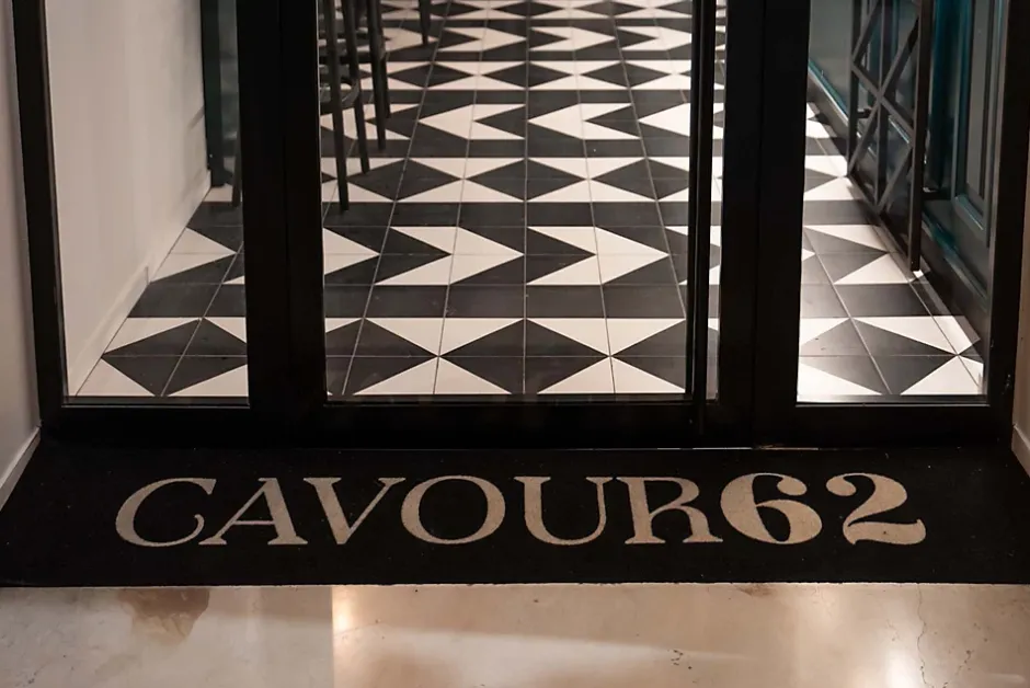 Carrelage Imitation Carreaux De Ciment 20x20 SCENARIO Tappeto 1 Nero - Les Carreaux de Jean-Les Carreaux De Jean Discount