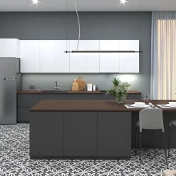 Carrelage Imitation Carreaux de Ciment LA MADELEINE 20x20 Zelie Noir - Les Carreaux de Jean-Les Carreaux De Jean  Outlet