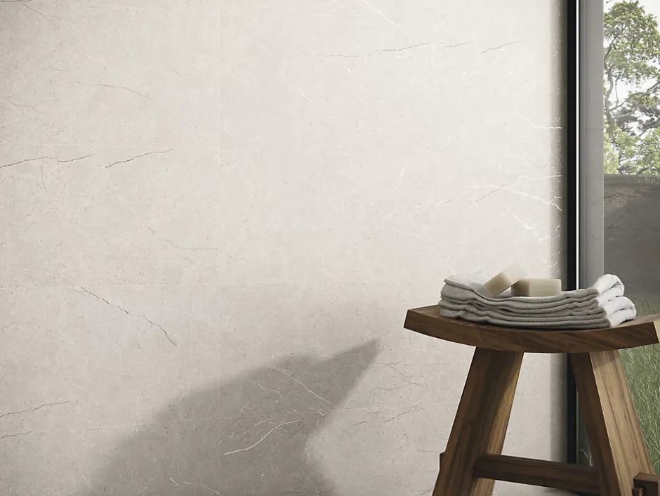 Tinker Carrelage imitation pierre Balt Gris 60x60 cm