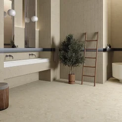 Tinker Carrelage Imitation Pierre Crema blanc beach 60x60 cm