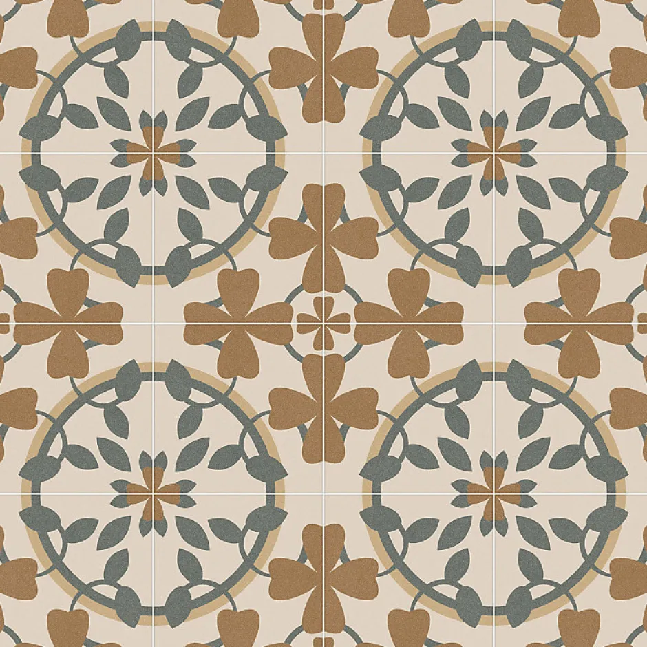 Eiffel art construction Carrelage intérieur / extérieur effet ciment 20x20 cm BALI Munduk