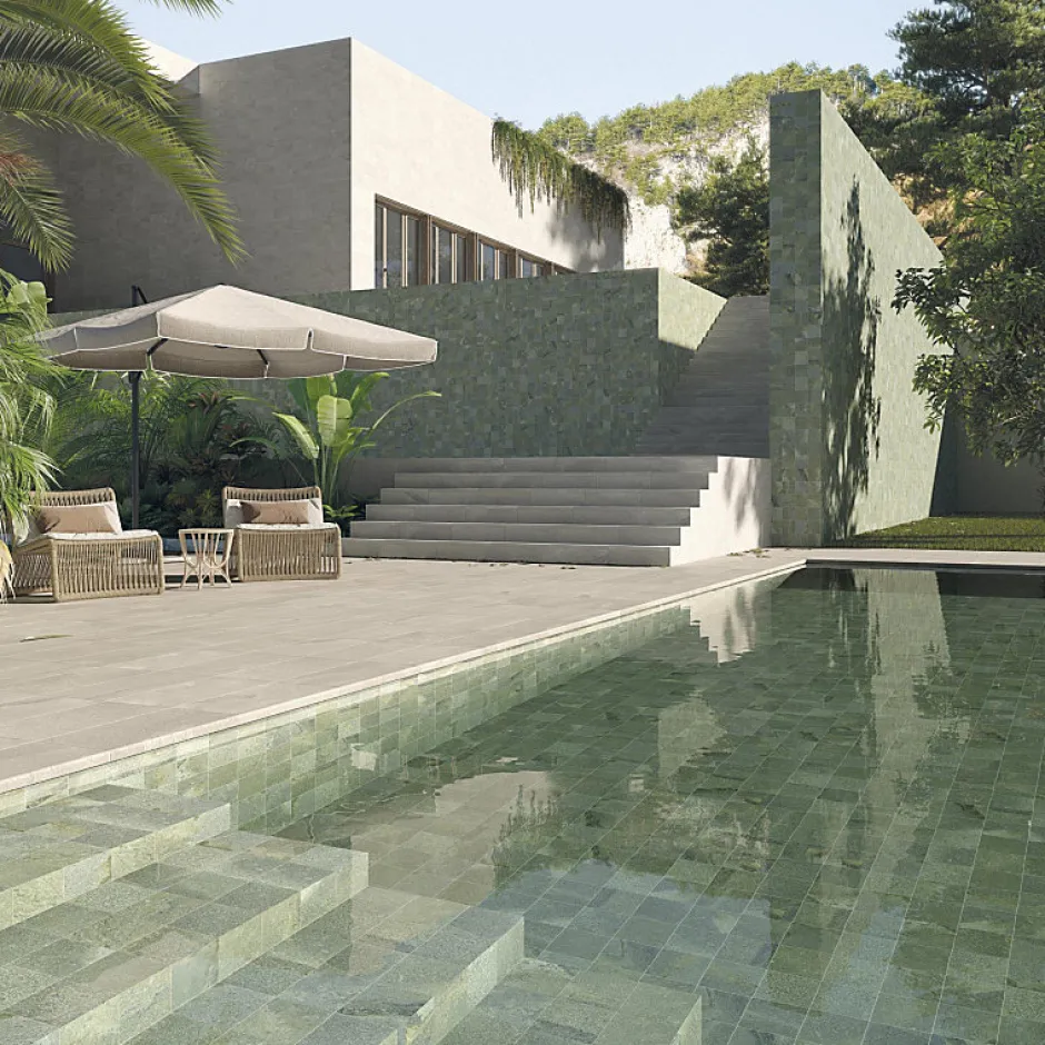 Carrelage intérieur / extérieur effet pierre naturelle 30x60 cm BALI beige-Eiffel art construction Clearance