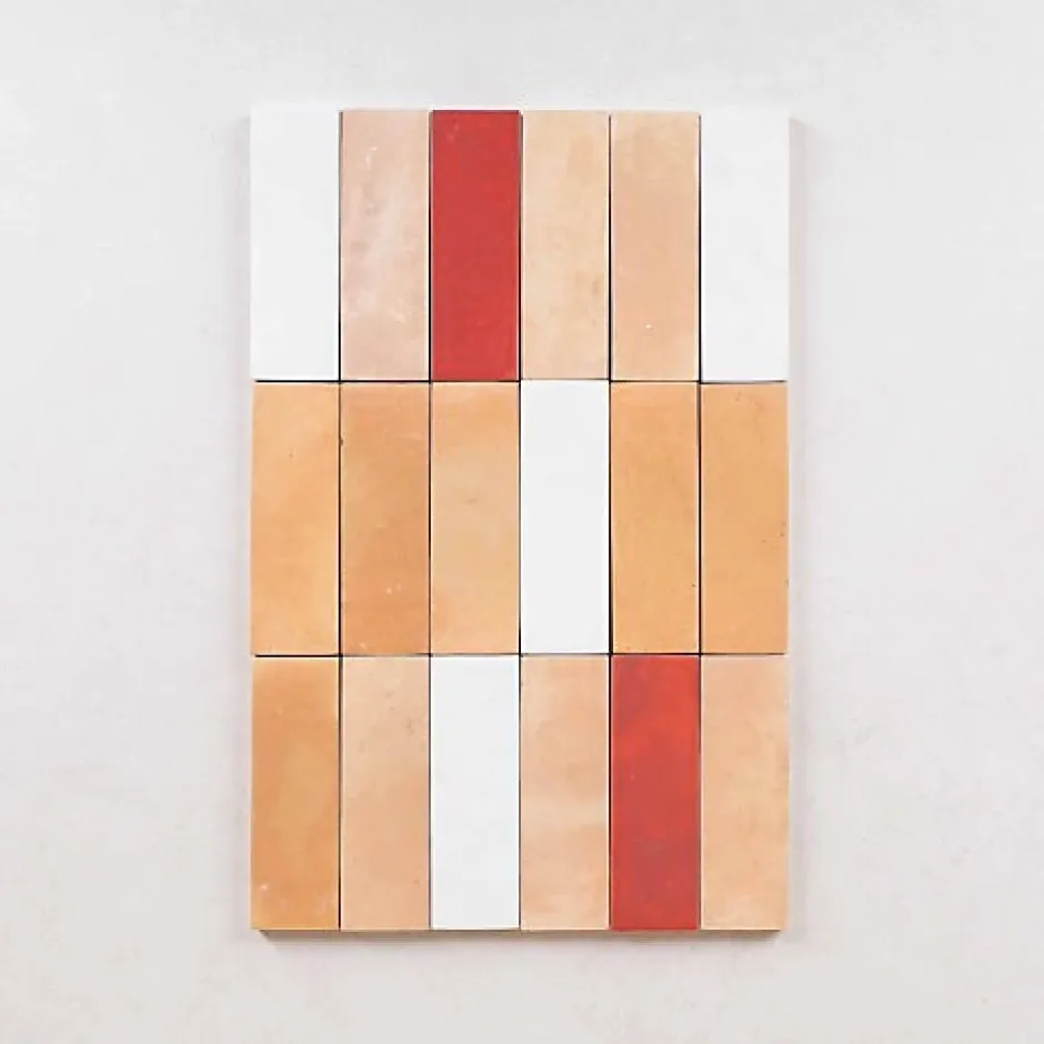 Carrelage intérieur Effet Zellige Rouge BEJMAT 5x15 Carmin - Les Carreaux de Jean-Les Carreaux De Jean Outlet