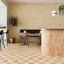 Les Carreaux De Jean Carrelage intérieur Effet Zellige BEJMAT 5x15 Biscuit - Les Carreaux de Jean