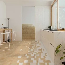 Les Carreaux De Jean Carrelage intérieur Effet Zellige Blanc BEJMAT 5x15 White - Les Carreaux de Jean