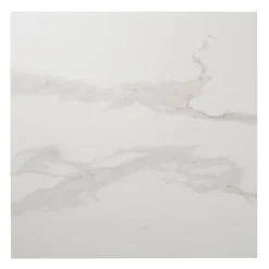 GoodHome Carrelage intérieur sol et mural Ultimate marble effet marbre L.59.5 cm x l.59.5 cm x Ep.0.9 cm blanc