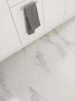 GoodHome Carrelage intérieur sol et mural Ultimate marble effet marbre L.59.5 cm x l.59.5 cm x Ep.0.9 cm blanc