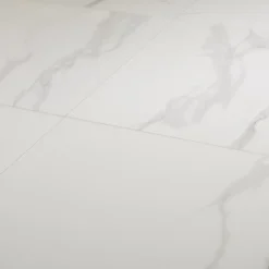 GoodHome Carrelage intérieur sol et mural Ultimate marble effet marbre L.59.5 cm x l.59.5 cm x Ep.0.9 cm blanc