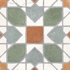 carrelage JADEA 20x20cm imitation carreaux ciment-Concept Mosaïque Outlet