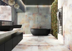 Apavisa Carrelage Lamiere Blanc - Mat 100 x 100cm ( vendu par boite de 0,99 m² )