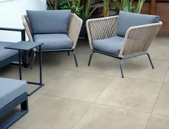 Carrelage Loft TH.2 Crema - ADZ 80 x 80cm ( vendu par boite de 0,64 m² )-Energie Ker Sale