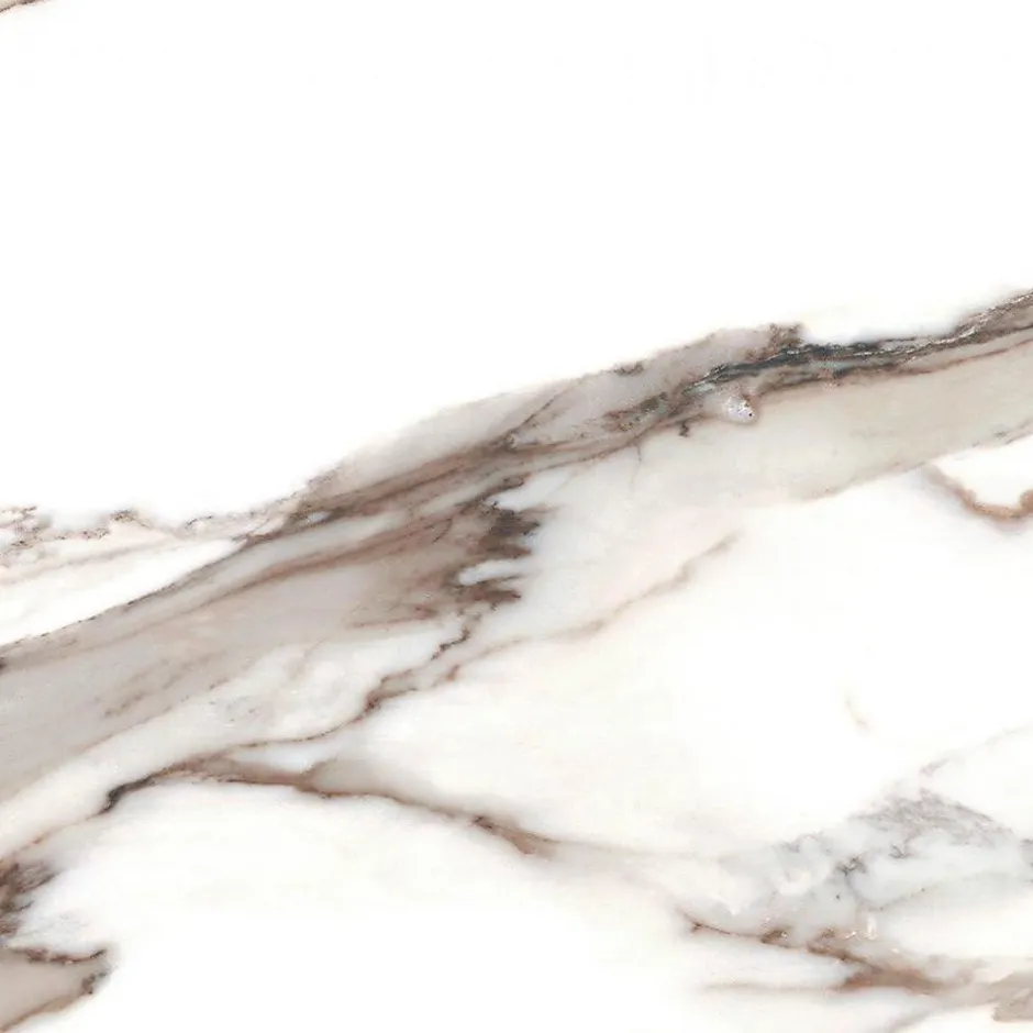 Carrelage Marbre Blanc Beige 60x60 Calacatta Gold Mat Rectifié --Allocarrelage Outlet