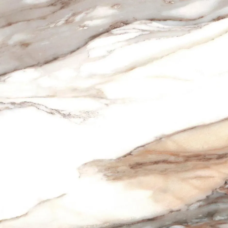 Carrelage Marbre Blanc Beige 60x60 Calacatta Gold Mat Rectifié --Allocarrelage Outlet