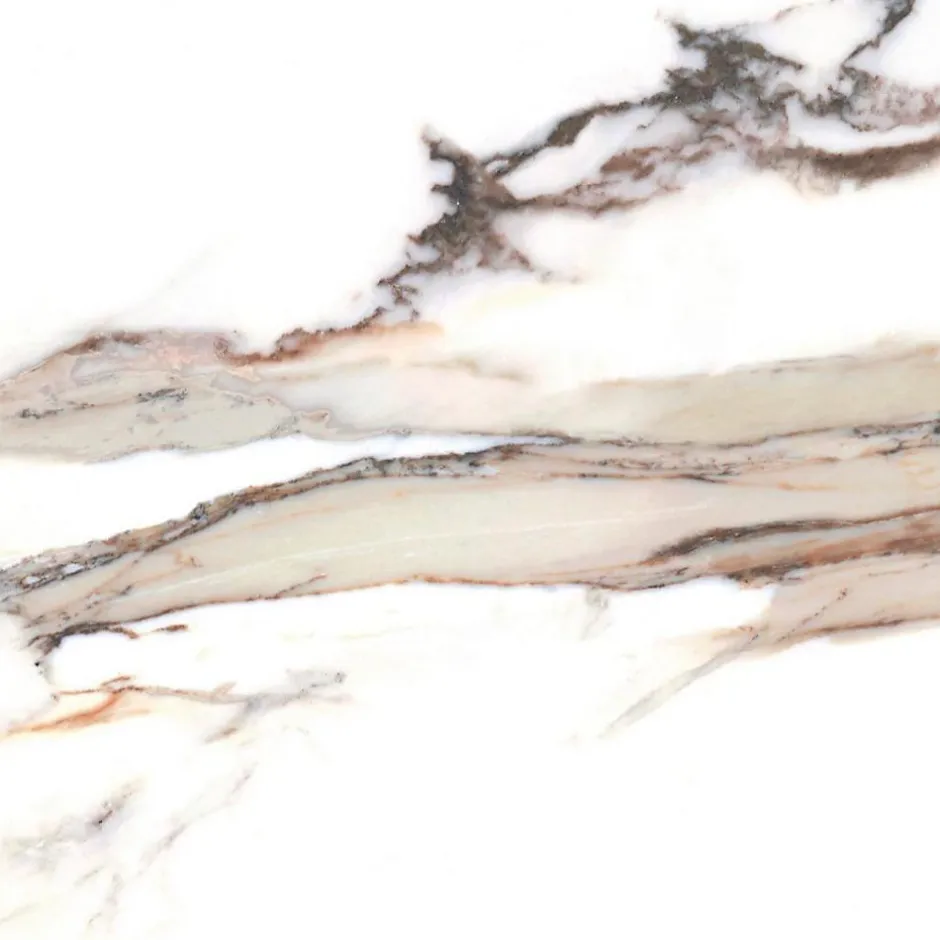 Carrelage Marbre Blanc Beige 60x60 Calacatta Gold Mat Rectifié --Allocarrelage Outlet