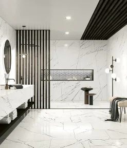 Energie Ker Carrelage Marquina brillant Noir - brillant 30 x 30cm ( vendu par boite de 0,63 m² )