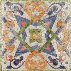 Concept Mosaïque Carrelage mix santacruz 15x15 cm effet carreaux ciment vieilli