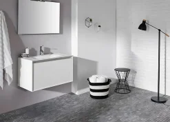 Pegane Carrelage mosaïque / plaque de mosaïque mur et sol en marbre naturel coloris gris mat - 30 x 30 cm