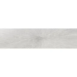 Carrelage mur effet métal décoratif pailleté blanc 30x120 cm IONIC IMPACT WHITE-Aelle Carrelage New