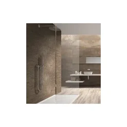 Carrelage mur effet métal cuivre décoratif palletté 30x120 cm IONIC IMPACT COPPER-Aelle Carrelage Online