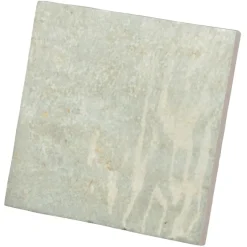 Carrelage mur effet pierre gris vert 10x10 cm brillant - VERTICALE GREEN FIELD-Aelle Carrelage Online